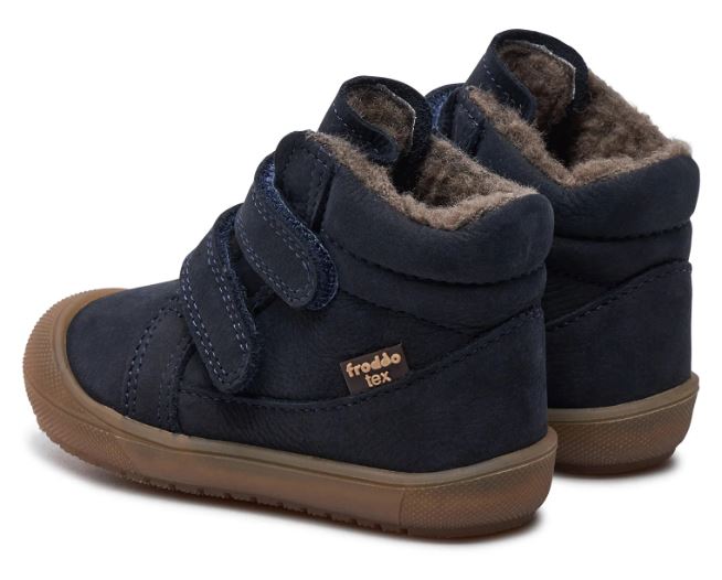 Froddo zimní dětská obuv G2110138 Ollie Wool Tex Dark Blue